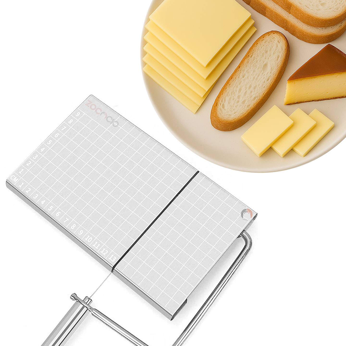 Miniatura 3 de Tabla Cortador De Queso Pan Mantequilla